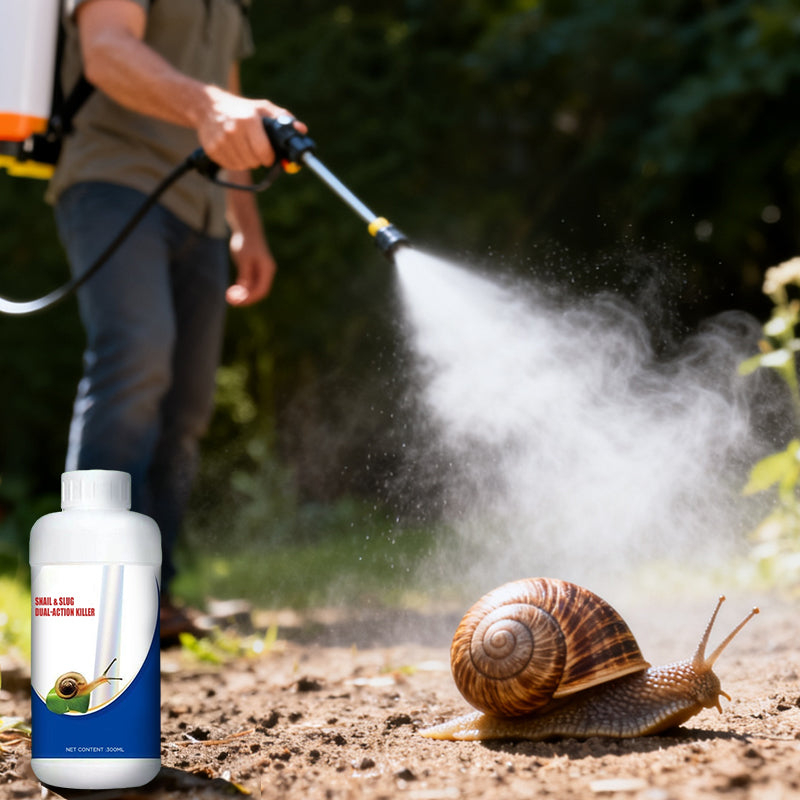 Zeer Effectieve Slakkenbestrijder met Dubbele Werking 🐌➡️💀