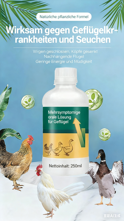 🐓Orale oplossing tegen meerdere symptomen bij pluimvee🔥💯