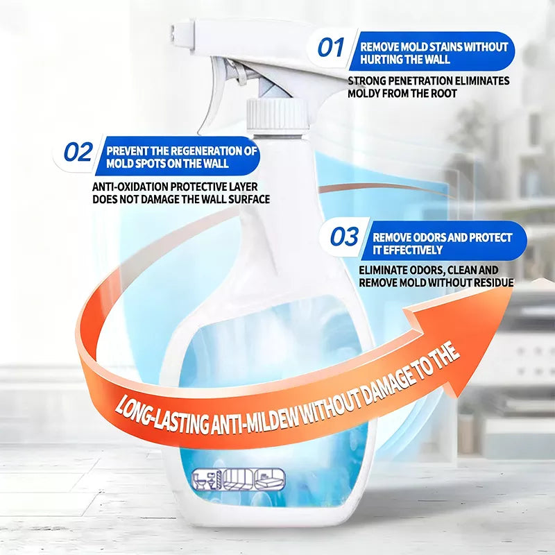 🔥KNALVERKOOP 2025🔥 Zeer Effectieve Schimmelverwijderaar Spray - Voorkomt Terugkeer van Schimmel 🚫🧫