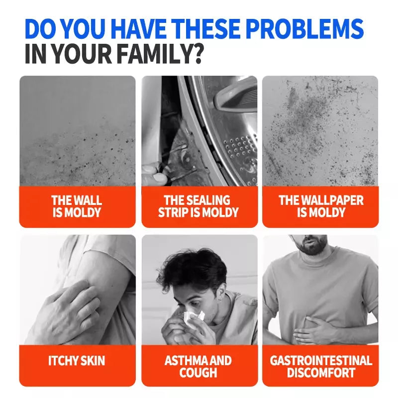 🔥KNALVERKOOP 2025🔥 Zeer Effectieve Schimmelverwijderaar Spray - Voorkomt Terugkeer van Schimmel 🚫🧫