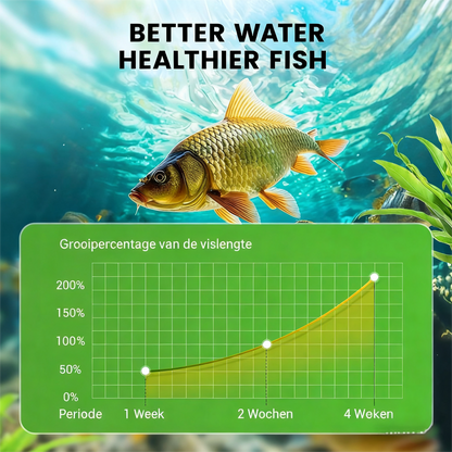 500g premium vijveronderhoudspoeder | Waterzuiveraar & algenbestrijding 🐟🌊🔬