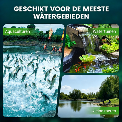 500g premium vijveronderhoudspoeder | Waterzuiveraar & algenbestrijding 🐟🌊🔬