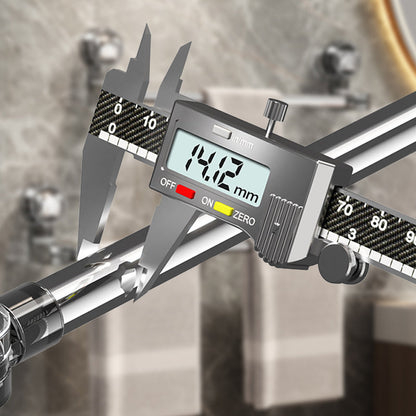 🛁✨ Zuinig Luxe - Uitschuifbare Zuignap Handdoekrek zonder Boren