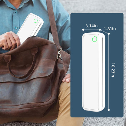 A4 Mini Thermische Draadloze Printer met Papier