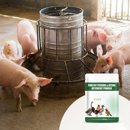 200 g anti-pluk- en bijtpoeder voor pluimvee