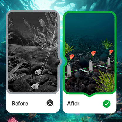 3 Haken anti-drift bodemvistuig