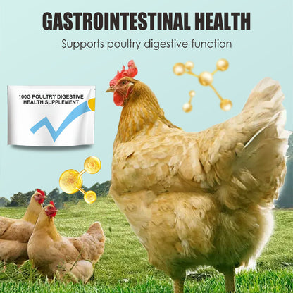 100g Voedingssupplement voor de spijsvertering van pluimvee