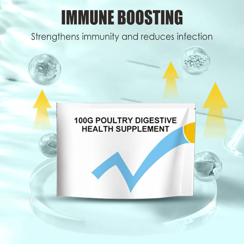 100g Voedingssupplement voor de spijsvertering van pluimvee