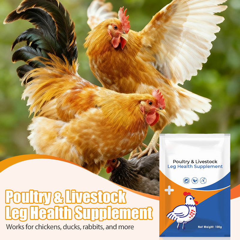 Aanvullend Voeder voor Sterke Poten - voor Pluimvee & Vee 🦵➡️💥