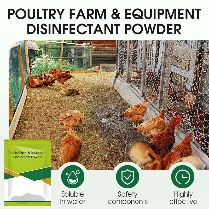 100 g Desinfectiepoeder voor Pluimveebedrijven en Apparatuur