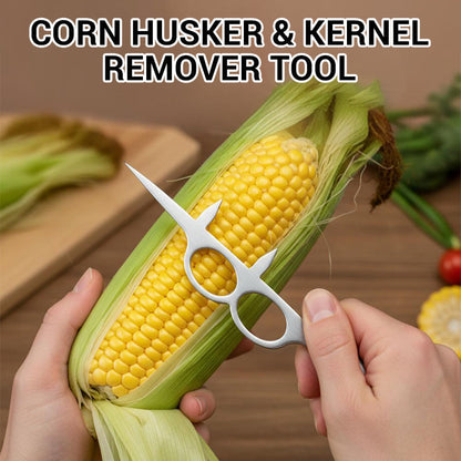 Corn Husker & Kernel Remover Tool