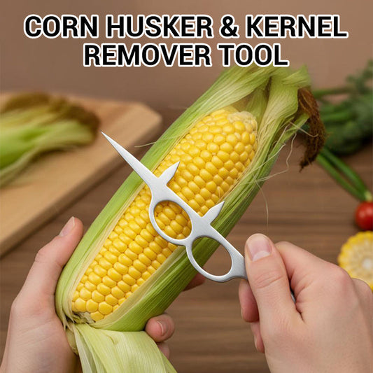 Corn Husker & Kernel Remover Tool