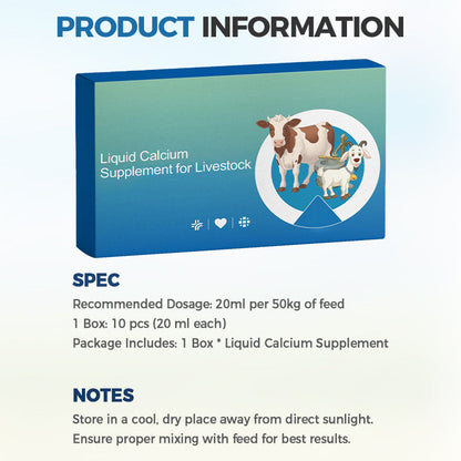 Vloeibaar Calciumsupplement voor Vee ⚗️🐄