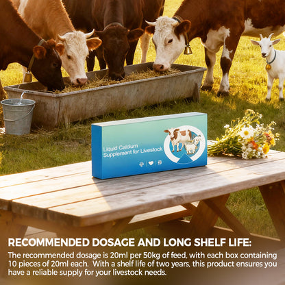 Vloeibaar Calciumsupplement voor Vee ⚗️🐄