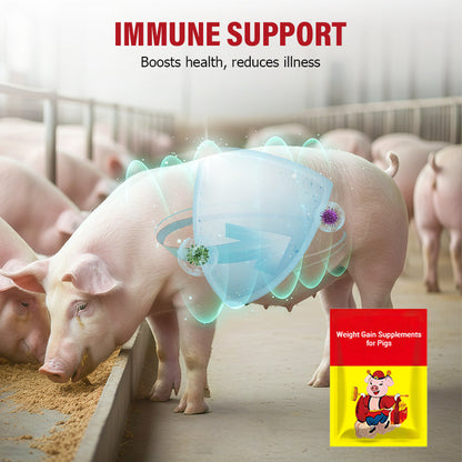 Supplementen voor gewichtstoename bij varkens