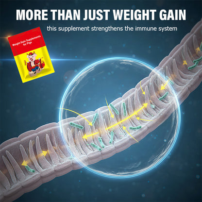 Supplementen voor gewichtstoename bij varkens