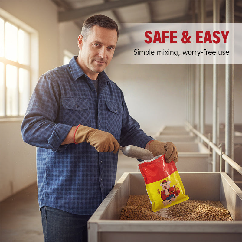 Supplementen voor gewichtstoename bij varkens