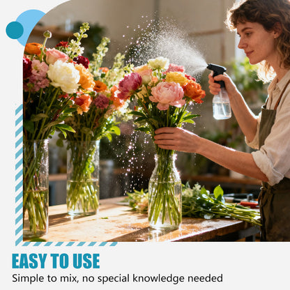 Bewaarmiddel voor de versheid van bloemen en voedingsoplossing