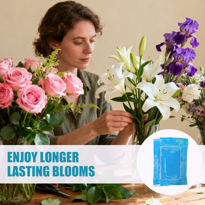 Bewaarmiddel voor de versheid van bloemen en voedingsoplossing