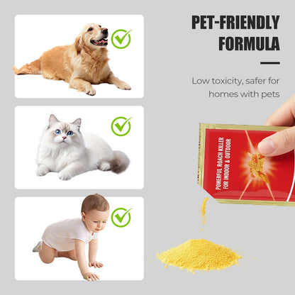 Krachtige kakkerlakkenverdelger voor binnen en buiten