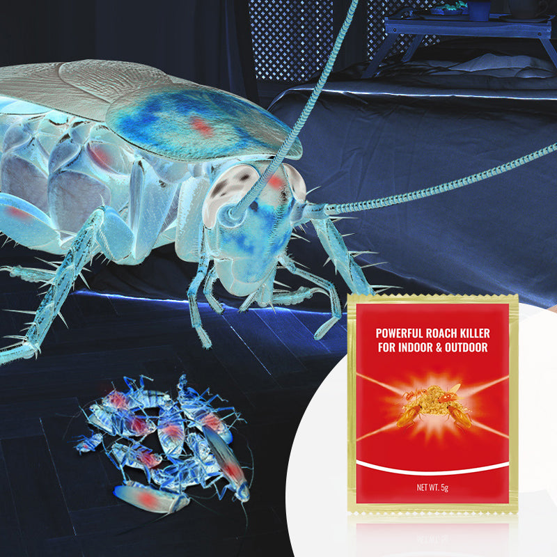 Krachtige kakkerlakkenverdelger voor binnen en buiten