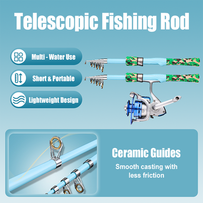 Telescopic Fishing Rod
