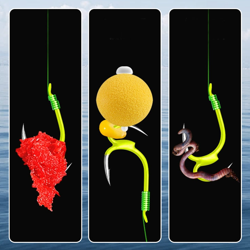 Classic Sharp Double Fishing Hooks