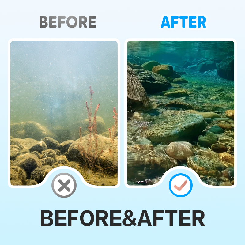 Aquarium & Pond Water Purifier Effervescent Tablets