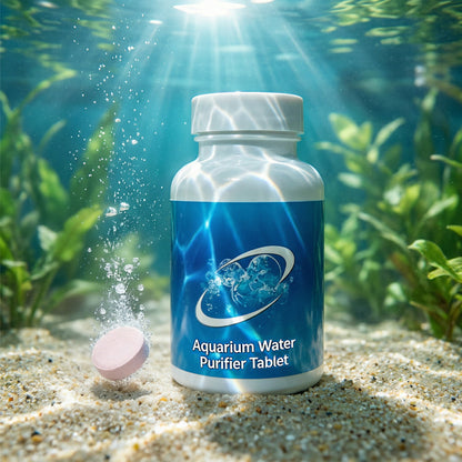 Aquarium & Pond Water Purifier Effervescent Tablets